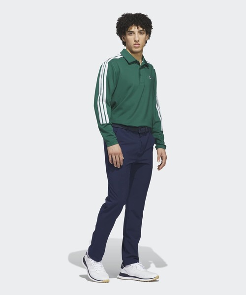 adidas（アディダス）の「スリーストライプス 長袖シャツ【adidas Golf/アディダスゴルフ】（ポロシャツ・メンズ・グリーン・XX-LARGE/LARGE/MEDIUM/SMALL/X-LARGE）」の5枚目の写真
