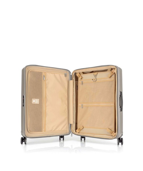 Samsonite（サムソナイト）の「サムソナイト ENOW スピナー69 エキスパンダブル ラテ（スーツケース/キャリーバッグ・メンズ・グレー系・M）」の8枚目の写真