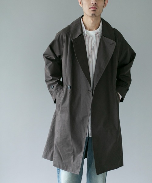 Trench coat with fur（トレンチコート）｜TOGA VIRILIS（トーガ ビ