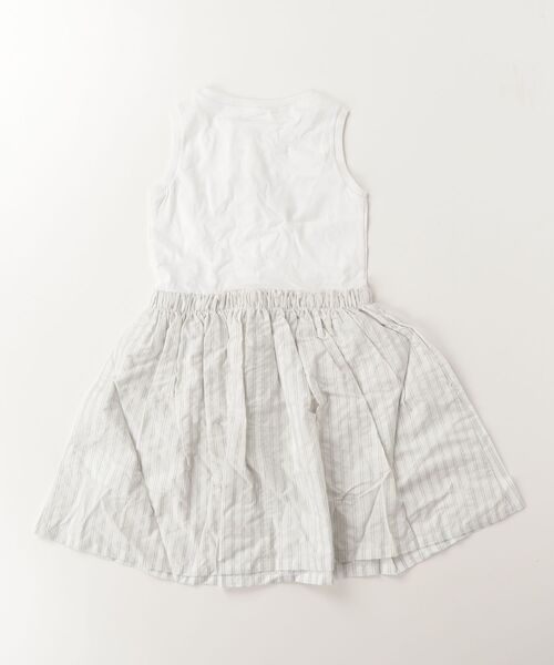 MM6 Maison Margiela(エムエムシックス メゾン マルジェラ)の「MM6 Maison Margiela(エムエムシックス メゾン マルジェラ)Kids & Junior ジップアップブルゾンジャケット(ワンピース・キッズ・ホワイト・4Y)」の6枚目の写真