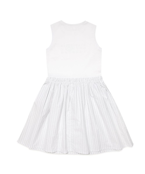 MM6 Maison Margiela(エムエムシックス メゾン マルジェラ)の「MM6 Maison Margiela(エムエムシックス メゾン マルジェラ)Kids & Junior ジップアップブルゾンジャケット(ワンピース・キッズ・ホワイト・4Y)」の4枚目の写真