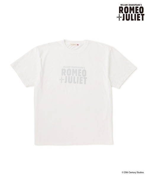 ADAM ET ROPE'（アダムエロペ）の「【GOOD ROCK SPEED/グッドロックスピード】ロミオとジュリエットロゴT（Tシャツ/カットソー・メンズ・チャコールグレー/ホワイト・M/L/S）」の2枚目の写真