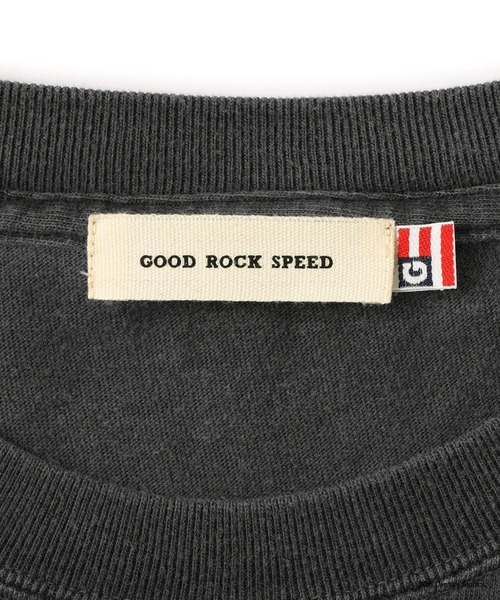 ADAM ET ROPE'（アダムエロペ）の「【GOOD ROCK SPEED/グッドロックスピード】ロミオとジュリエットロゴT（Tシャツ/カットソー・メンズ・チャコールグレー/ホワイト・M/L/S）」の10枚目の写真