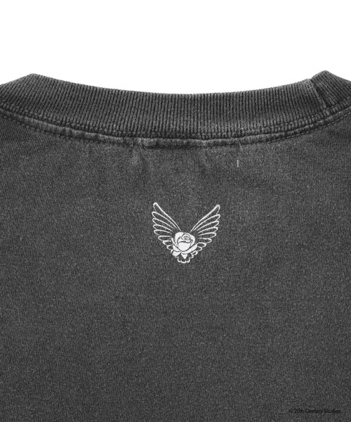ADAM ET ROPE'（アダムエロペ）の「【GOOD ROCK SPEED/グッドロックスピード】ロミオとジュリエットロゴT（Tシャツ/カットソー・メンズ・チャコールグレー/ホワイト・M/L/S）」の9枚目の写真