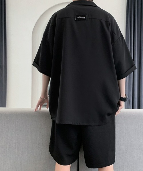 REBALANCE（リバランス）の「メンズ 半袖シャツ＆ショートパンツ セットアップ（シャツ/ブラウス・メンズ・A/B・X-LARGE/LARGE/MEDIUM）」の9枚目の写真