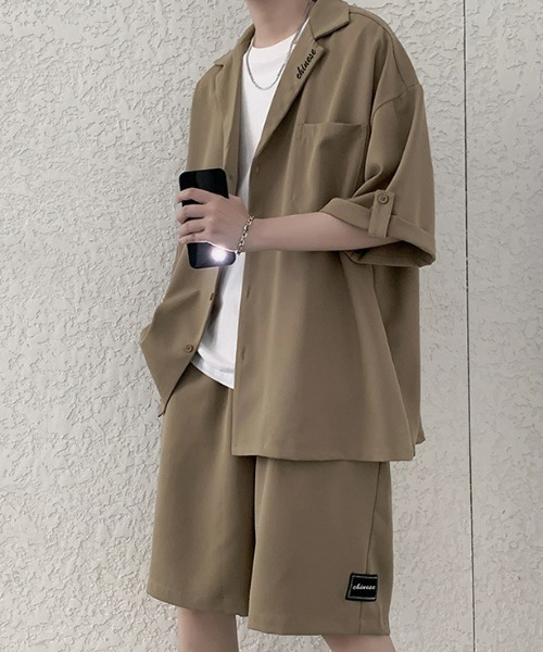 REBALANCE（リバランス）の「メンズ 半袖シャツ＆ショートパンツ セットアップ（シャツ/ブラウス・メンズ・A/B・X-LARGE/LARGE/MEDIUM）」の19枚目の写真