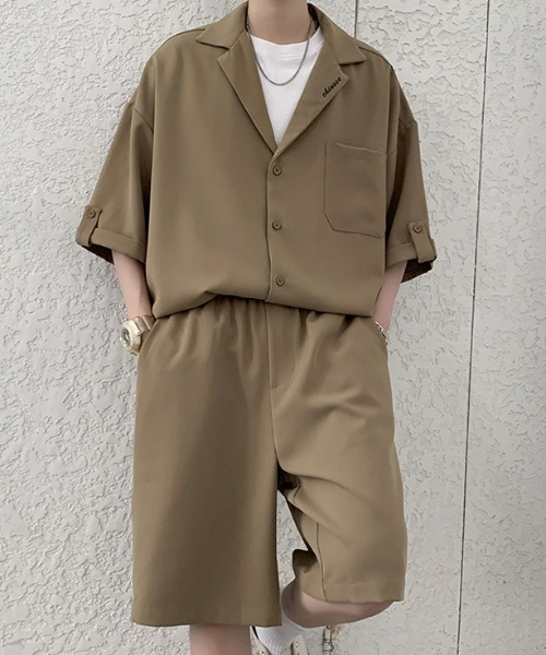 REBALANCE（リバランス）の「メンズ 半袖シャツ＆ショートパンツ セットアップ（シャツ/ブラウス・メンズ・A/B・X-LARGE/LARGE/MEDIUM）」の20枚目の写真