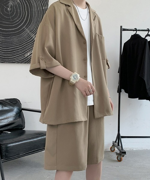 REBALANCE（リバランス）の「メンズ 半袖シャツ＆ショートパンツ セットアップ（シャツ/ブラウス・メンズ・A/B・X-LARGE/LARGE/MEDIUM）」の22枚目の写真