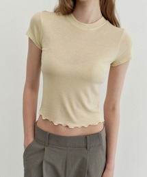 Studio Doe SHEER CROPPED T-SHIRT