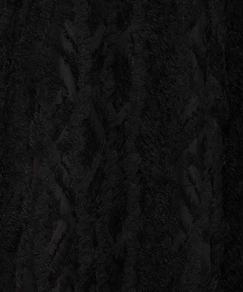 AND COUTURE(アンドクチュール)の「シアーダイヤ柄ロングスカート(スカート・レディース・ピンク/オフホワイト/ブラック・FREE)」の22枚目の写真