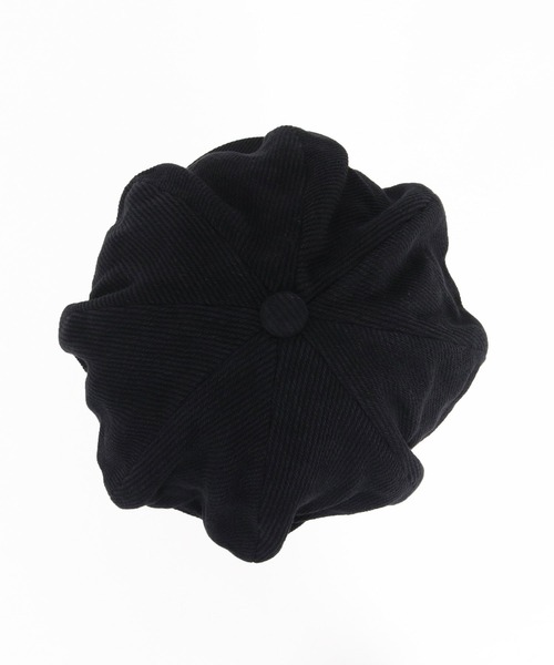 CAMBIO(カンビオ)の「mko13829-Soft Twill Soot Casquette キャスケット(NF-262-BO009)(キャスケット・メンズ・ブラック/ダークブラウン/ダークグレー・FREE)」の18枚目の写真