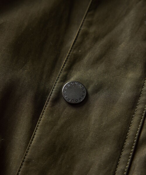 Barbour(バブアー)の「Barbour/バブアー 別注 BEDALE OS Sleeve(ブルゾン・メンズ・グレー/オリーブ/ブラウン/ベージュ/ブラック/ワインレッド・40/38/42)」の22枚目の写真