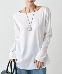 LOUNGEDRESS | 《WEB限定/レイヤードアイテム》サテンロンTブラウス(シャツ/ブラウス)