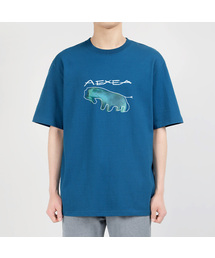 オリエンタル 半袖Tシャツ E05BRD_ABX10278