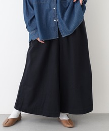 ツイルタックワイドパンツ