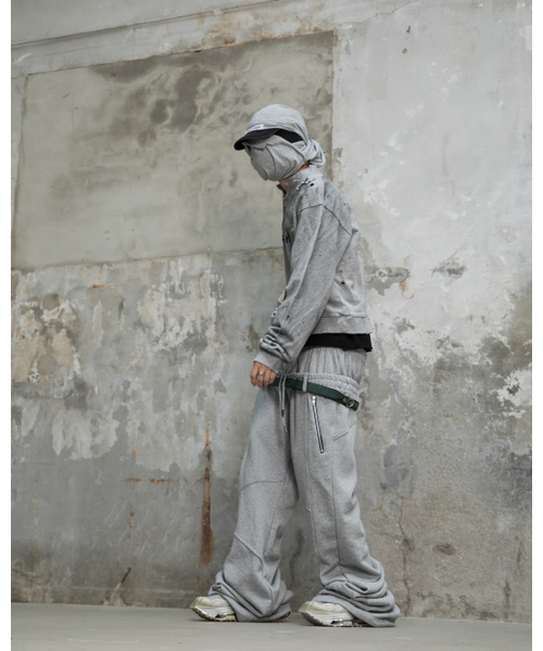 ROARINGRAD(ロアリングラド)の「レイヤードウエストスウェットパンツグレー(その他パンツ・レディース・その他・MEDIUM/LARGE)」の8枚目の写真