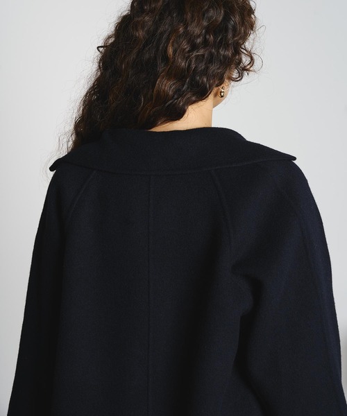 ROSE BUD(ローズバッド)の「WIDE TAILORED COAT(ダウンジャケット/コート・レディース・ネイビー/レッド・ONE SIZE)」の21枚目の写真