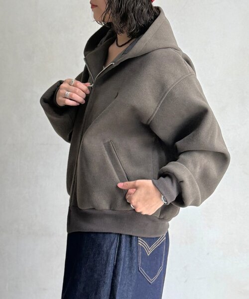 U.S. POLO ASSN.(ユーエスポロアッスン)の「【U.S. POLO ASSN.】メルトンジップパーカー(ブルゾン・メンズ・グレー/バーガンディー/ネイビー・MEDIUM/LARGE)」の5枚目の写真