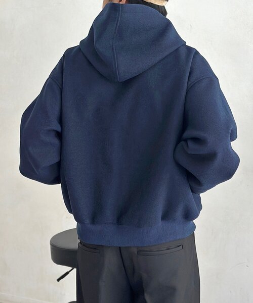 U.S. POLO ASSN.(ユーエスポロアッスン)の「【U.S. POLO ASSN.】メルトンジップパーカー(ブルゾン・メンズ・グレー/バーガンディー/ネイビー・MEDIUM/LARGE)」の11枚目の写真