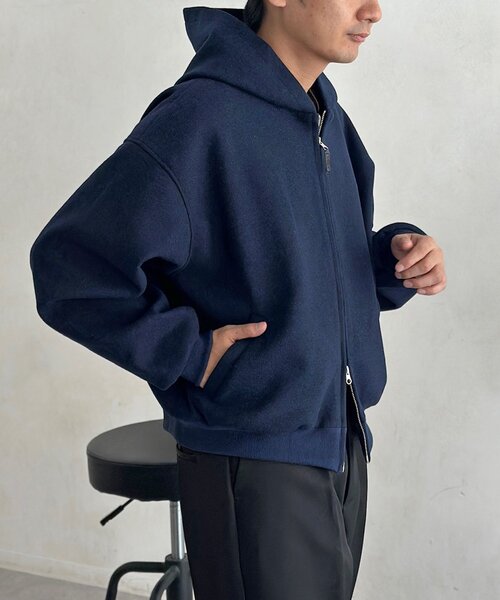 U.S. POLO ASSN.(ユーエスポロアッスン)の「【U.S. POLO ASSN.】メルトンジップパーカー(ブルゾン・メンズ・グレー/バーガンディー/ネイビー・MEDIUM/LARGE)」の12枚目の写真