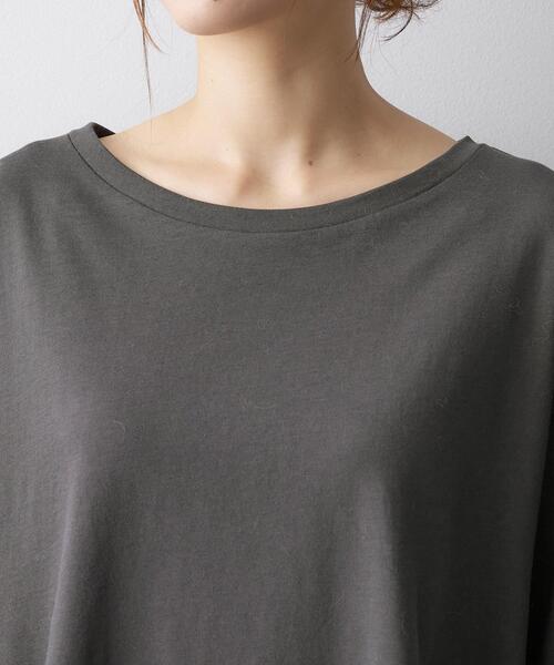 UNTITLED(アンタイトル)の「レースドッキングプルオーバー(Tシャツ/カットソー・レディース・オフホワイト/ブラック/チャコールグレー・44/04/00/48/02/50)」の20枚目の写真