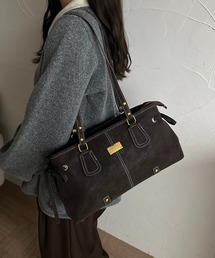 【apres jour clair】フェイクレザーデザインバッグ