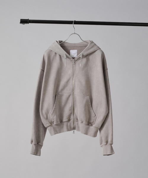 Lui's(ルイス)の「ROUND SWEAT ZIP HOODIE(パーカー・メンズ・グレー/ブラック・S/M)」の17枚目の写真