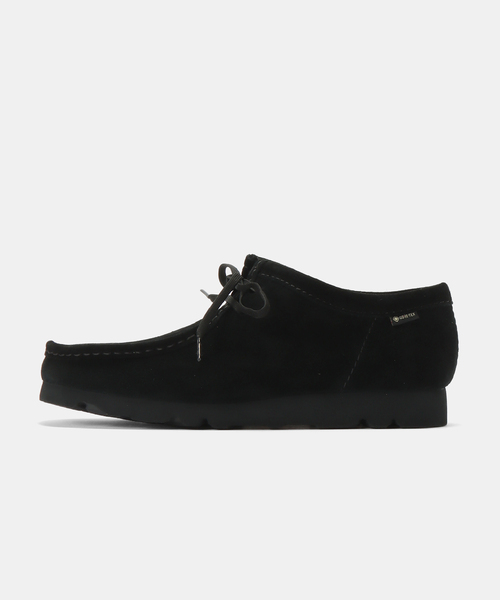 Clarks(クラークス)の「Clarks Wallabee GTX 26179251(モカシン/デッキシューズ・メンズ・ブラック・90/85/80/75/70/65)」の1枚目の写真