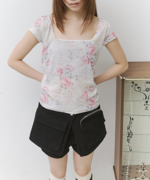 thinkto(シンクト)の「カーゴレイヤードショートパンツ(その他パンツ・レディース・ブラック・1/0)」の21枚目の写真