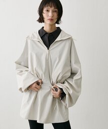 ドロストリップハーフジッププルオーバー