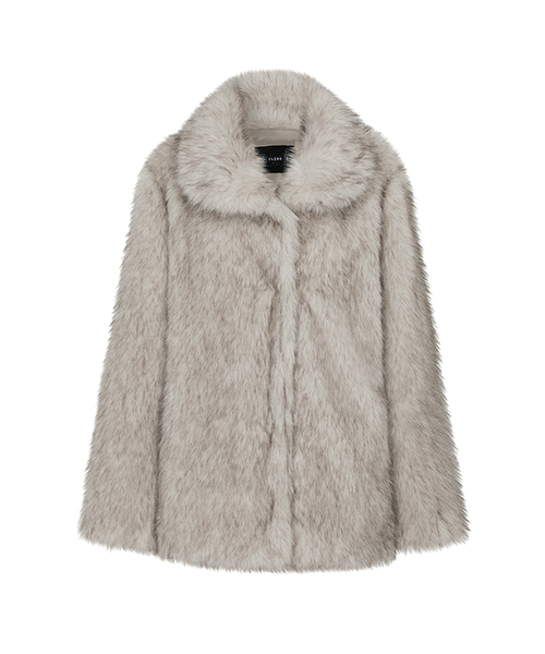 FLAREUP(フレアアップ)の「Miya ファージャケット (FL-063_Ash Beige)(ムートンコート・レディース・ベージュ・1/2)」の1枚目の写真