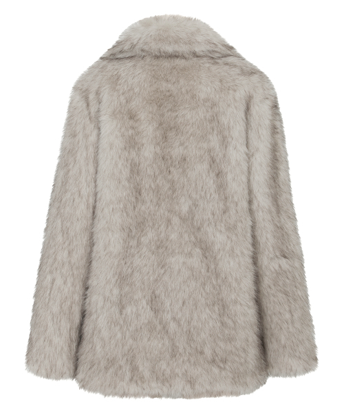 FLAREUP(フレアアップ)の「Miya ファージャケット (FL-063_Ash Beige)(ムートンコート・レディース・ベージュ・1/2)」の10枚目の写真