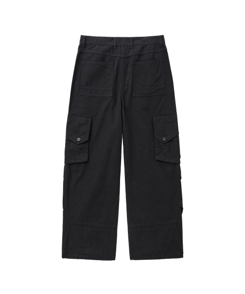 MISEKISEOUL MEN(ミセキソウルメンズ)の「ビッグポケットパラシュートパンツ ブラック(その他パンツ・メンズ・その他・1/2/3)」の3枚目の写真
