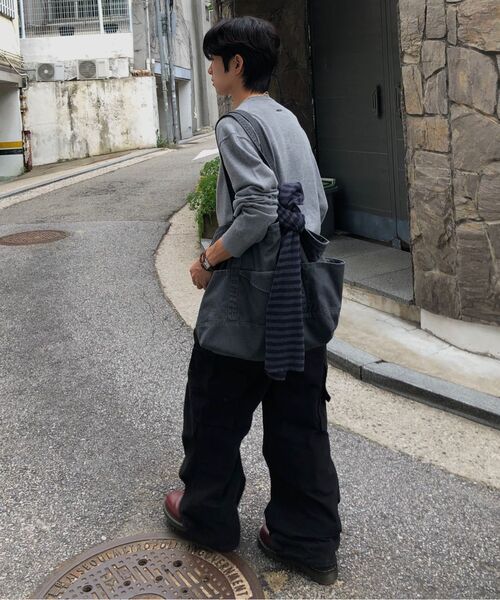 MISEKISEOUL MEN(ミセキソウルメンズ)の「ビッグポケットパラシュートパンツ ブラック(その他パンツ・メンズ・その他・1/2/3)」の5枚目の写真