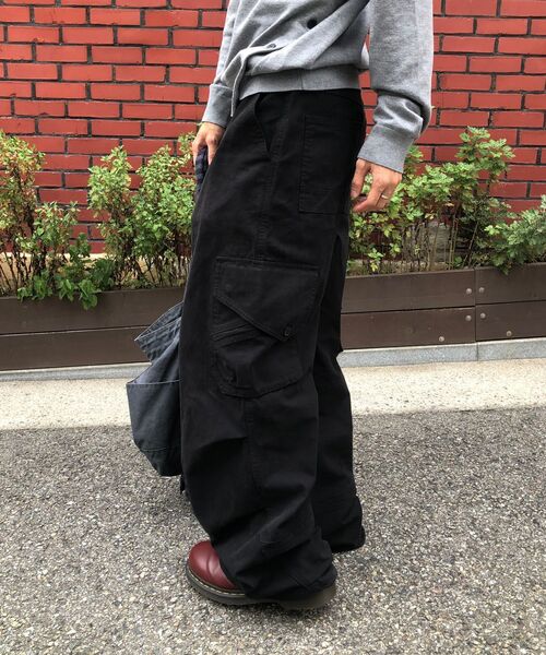 MISEKISEOUL MEN(ミセキソウルメンズ)の「ビッグポケットパラシュートパンツ ブラック(その他パンツ・メンズ・その他・1/2/3)」の7枚目の写真
