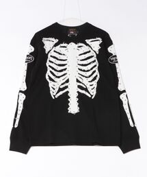 VANSON（ヴァンソン）の「VANSON-プレミアムライン　ボーン　LSTEE（Tシャツ/カットソー）」