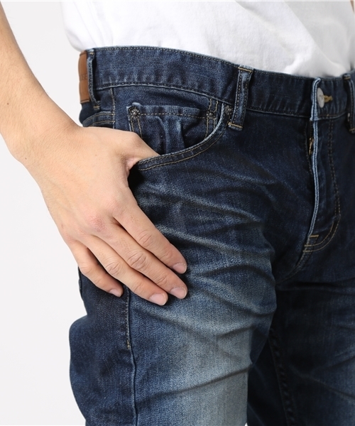 JACKROSE（ジャックローズ）の「ハイパーストレッチ クールマックス スタンダード加工デニム（デニムパンツ・メンズ・インディゴブルー/サックスブルー・L/M/S/XL）」の10枚目の写真