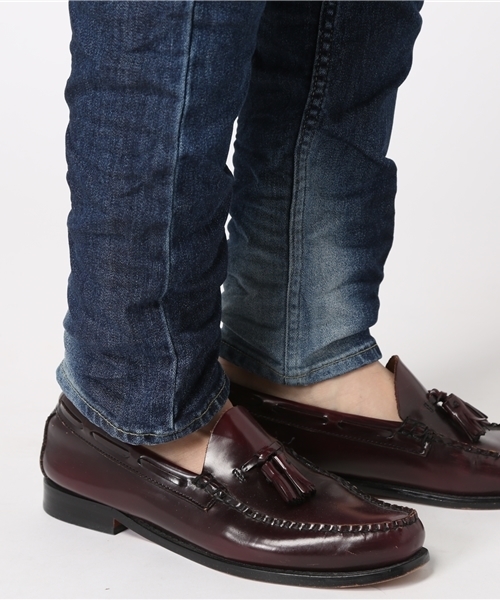 JACKROSE（ジャックローズ）の「ハイパーストレッチ クールマックス スタンダード加工デニム（デニムパンツ・メンズ・インディゴブルー/サックスブルー・L/M/S/XL）」の11枚目の写真