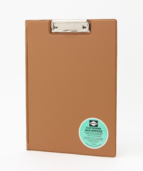 PENCO（ペンコ）の「penco ペンコ クリップボード 二つ折り バインダー 用箋挟 A4（ステーショナリー・レディース・グリーン/ブルー/グレー/ネイビー/パープル/イエロー/ブラウン/ピンク/レッド/カーキ/ワイン/アイボリー/ブラック・FREE）」の4枚目の写真