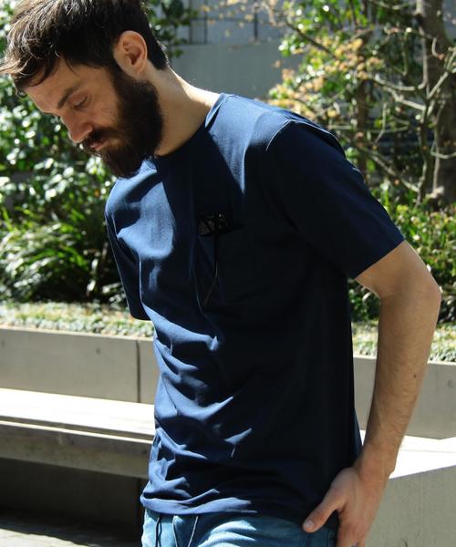 BEAUTY&YOUTH UNITED ARROWS(ビューティーアンドユースユナイテッドアローズ)の「BY ∴ クイック クルーネック Tシャツ◆(Tシャツ/カットソー・メンズ・ホワイト/ダークグレー/ネイビー/マスタード・X-LARGE/SMALL/MEDIUM/LARGE)」の3枚目の写真