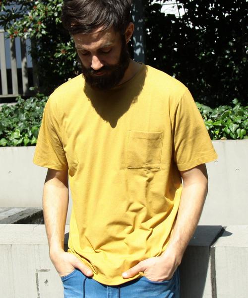 BEAUTY&YOUTH UNITED ARROWS(ビューティーアンドユースユナイテッドアローズ)の「BY ∴ クイック クルーネック Tシャツ◆(Tシャツ/カットソー・メンズ・ホワイト/ダークグレー/ネイビー/マスタード・X-LARGE/SMALL/MEDIUM/LARGE)」の4枚目の写真
