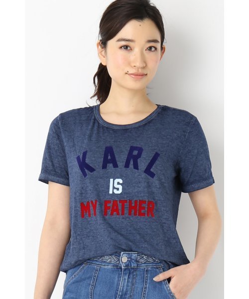 FIGARO Paris（フィガロパリ）の「ELEVEN PARIS KARL Tシャツ◆（Tシャツ/カットソー・レディース・ブルー系その他・38/36）」の15枚目の写真