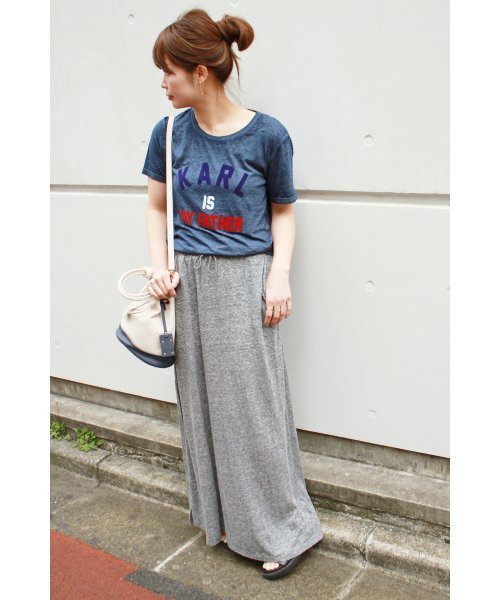 FIGARO Paris（フィガロパリ）の「ELEVEN PARIS KARL Tシャツ◆（Tシャツ/カットソー・レディース・ブルー系その他・38/36）」の16枚目の写真