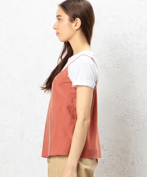 green label relaxing（グリーンレーベルリラクシング）の「KC R/PパウダーSFN CAMI ブラウス◆（シャツ/ブラウス・レディース・ブラック/ベージュ/オレンジ系その他・FREE）」の6枚目の写真