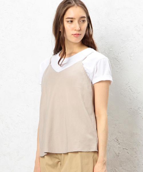 green label relaxing（グリーンレーベルリラクシング）の「KC R/PパウダーSFN CAMI ブラウス◆（シャツ/ブラウス・レディース・ブラック/ベージュ/オレンジ系その他・FREE）」の16枚目の写真