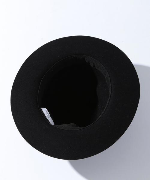 BEAUTY&YOUTH UNITED ARROWS（ビューティーアンドユースユナイテッドアローズ）の「BY ∴ フェルト ブリムハット◆（ハット・メンズ・ブラック/ブラウン/ダークブラウン・FREE）」の6枚目の写真
