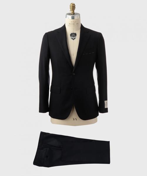 UNITED ARROWS（ユナイテッドアローズ）の「◎UDBS サージ 2B レギュラー スーツ ◆（セットアップ・メンズ・ネイビー/ダークグレー・46/50/44/48/42）」の2枚目の写真