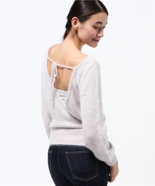 Edit Cologne エディットコロン の Ray 10月号掲載 Edit Cologne アンゴラ混ニット ニット セーター Wear