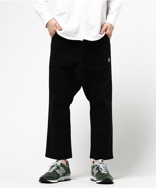 ALDIES（アールディーズ）の「Shaft Sarueru Pants ストレッチ サルエルパンツ（その他パンツ・メンズ・ベージュ/オリーブ/ネイビー/ブラック・LARGE/SMALL/MEDIUM/X-LARGE）」の2枚目の写真