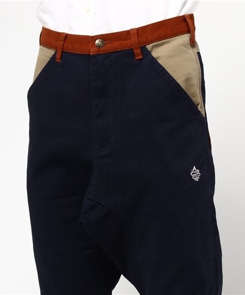 ALDIES（アールディーズ）の「Shaft Sarueru Pants ストレッチ サルエルパンツ（その他パンツ・メンズ・ベージュ/オリーブ/ネイビー/ブラック・LARGE/SMALL/MEDIUM/X-LARGE）」の8枚目の写真